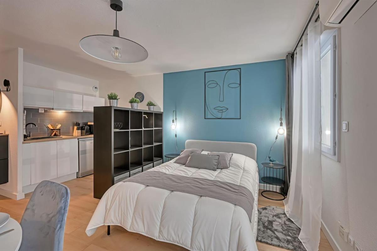 063 - Studio Didion, Centre Gare St Roch, Clim, Balcon,4Pers Montpellier Esterno foto