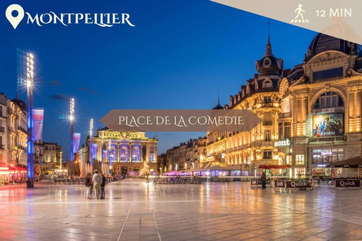 063 - Studio Didion, Centre Gare St Roch, Clim, Balcon,4Pers Montpellier Esterno foto