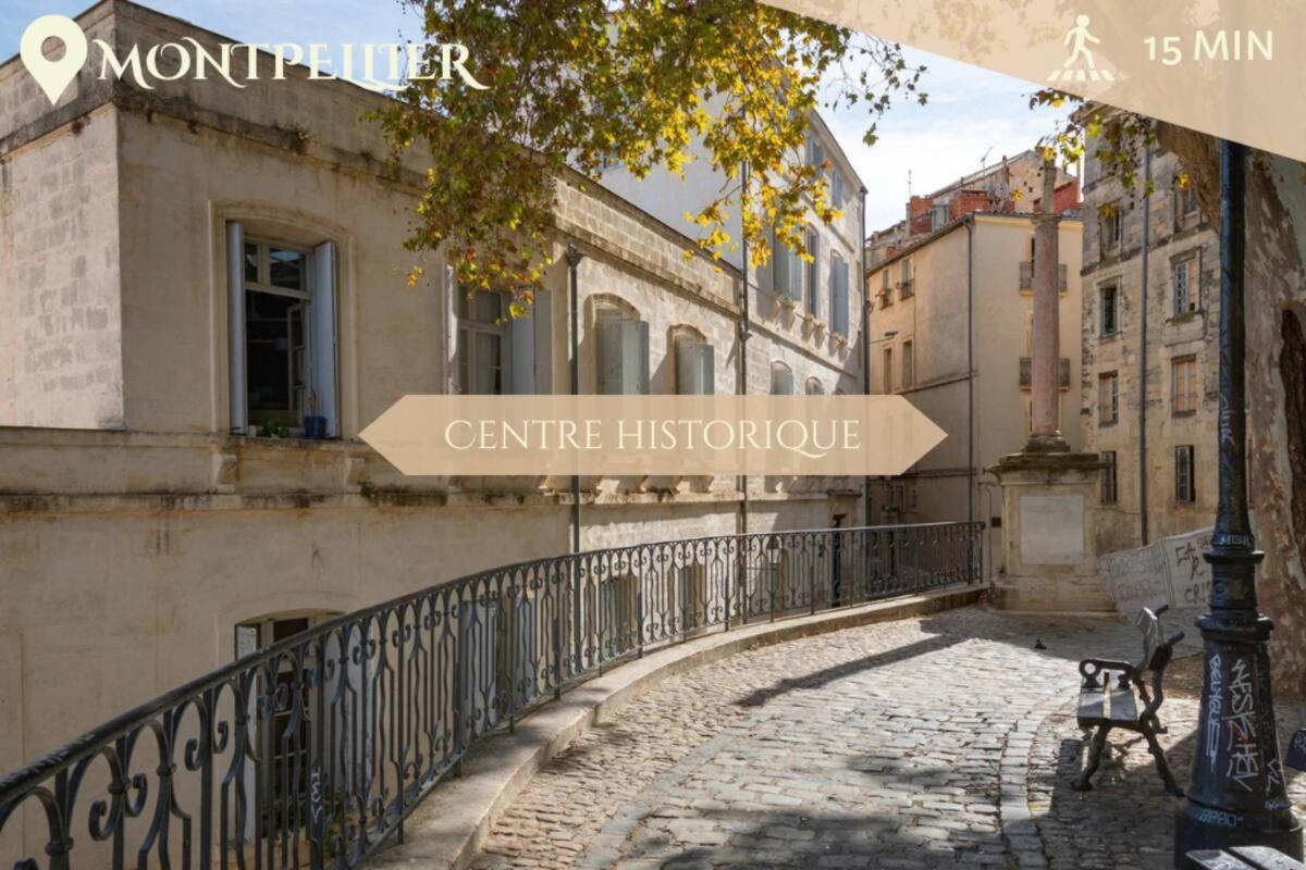 063 - Studio Didion, Centre Gare St Roch, Clim, Balcon,4Pers Montpellier Esterno foto