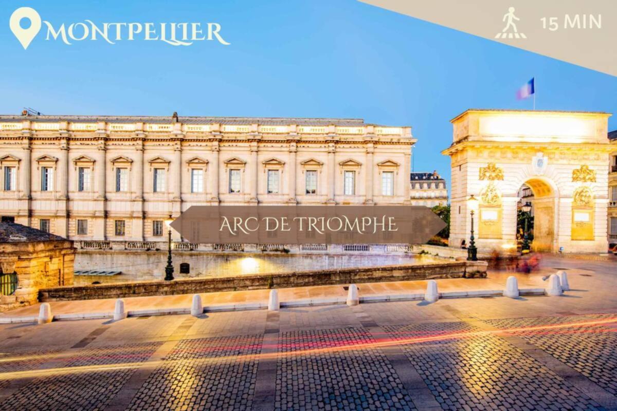 063 - Studio Didion, Centre Gare St Roch, Clim, Balcon,4Pers Montpellier Esterno foto
